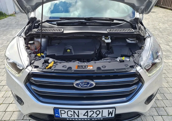 Ford Kuga cena 77900 przebieg: 71000, rok produkcji 2017 z Bielsk Podlaski małe 704